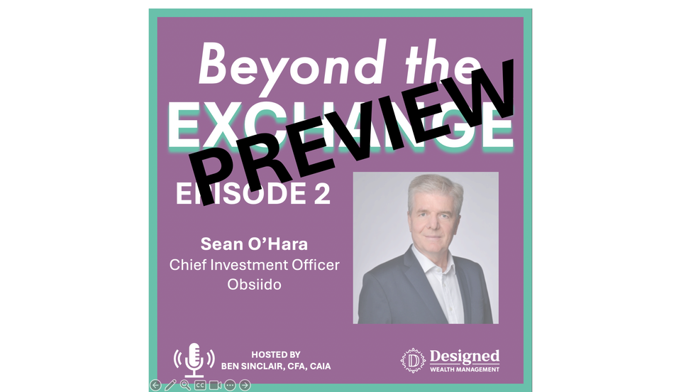 Interview With Sean O'Hara, Chief Investment Officer, Obsiido